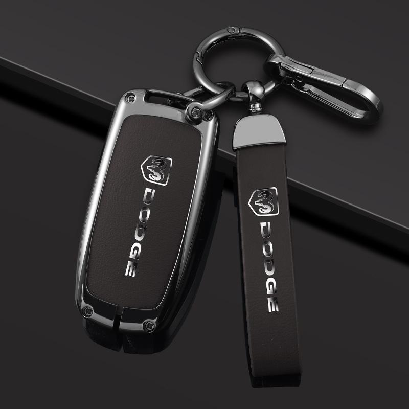 Dodge Journey Metal Key Case: Premium Key Cover with Buckle for Men's Keys