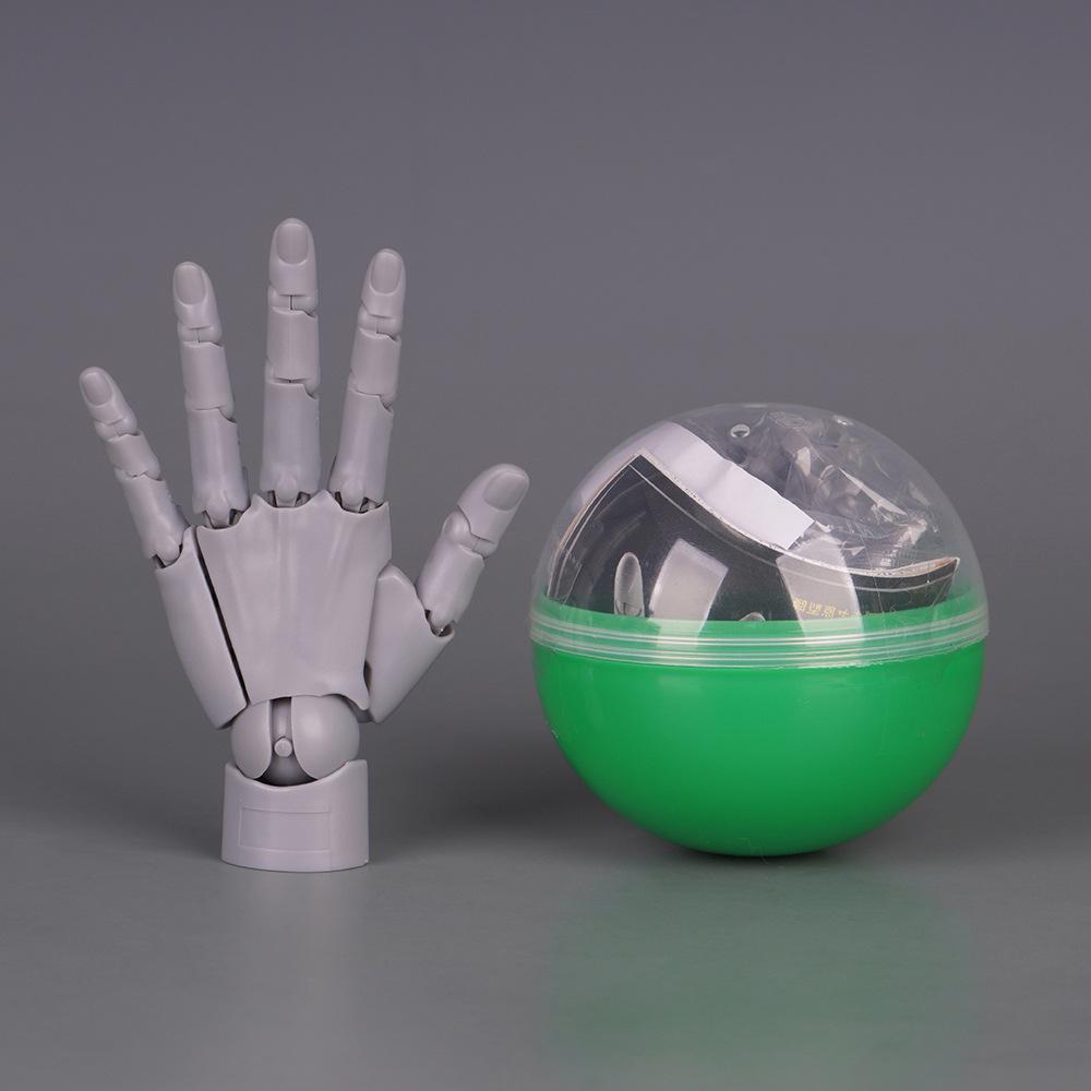 Mini 1/2 Scale Gashapon Palm Model: Super Movable Finger Joints - Left & Right Hands for Drawing & Sketching