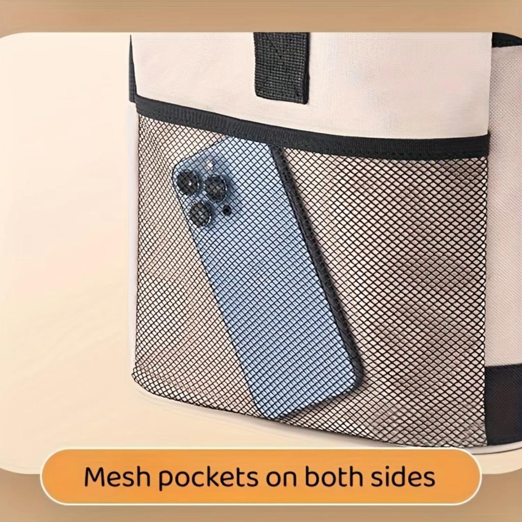 1pc Large-capacity Insulated Box Oxford Cloth Refrigerated Ice Pack Outdoor Camping Portable Hand-held Picnic Bag Storage Bag