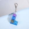 Creatve 4 Keys Fidget Keychain Keycap Stress Relief Clicker Toy Pendant Pass The Time Key Button Finger Keyboard Cap for Adult