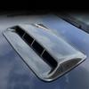 Auto Exterior Hood Scoop Decorative Trim Carbon Fiber Air Outlet Decorative Cover  for Most Car