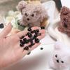 300-1000 st Akryl Konstgjord Pärla Halv pärla Utan Hål 3-8mm Svart Distans Lös pärlor för DIY Örhängen Smyckestillverkning Tillbehör