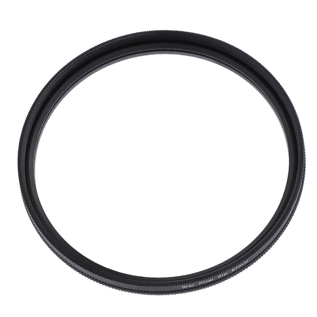 Camera Lens Filter 67mm Lens Protect Filter Star Effect Filter for 67mm Lens Cell Phones and Cameras