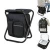 Strong Load-bearing Smart Fishing Chair with Cooler Bag Sports Folding Chair  Picnic