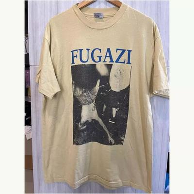 Vintage 90. léta Fugazi Post Hardcore Punková Kapela Koncert Unisex Velikost Unisex Tričko