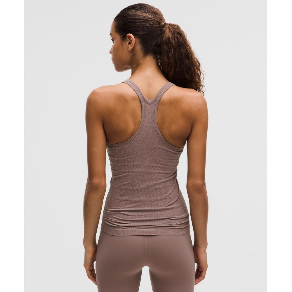 Lululemon EBB To Street Tank Top  Light Support  B C Cup Ashen Rose