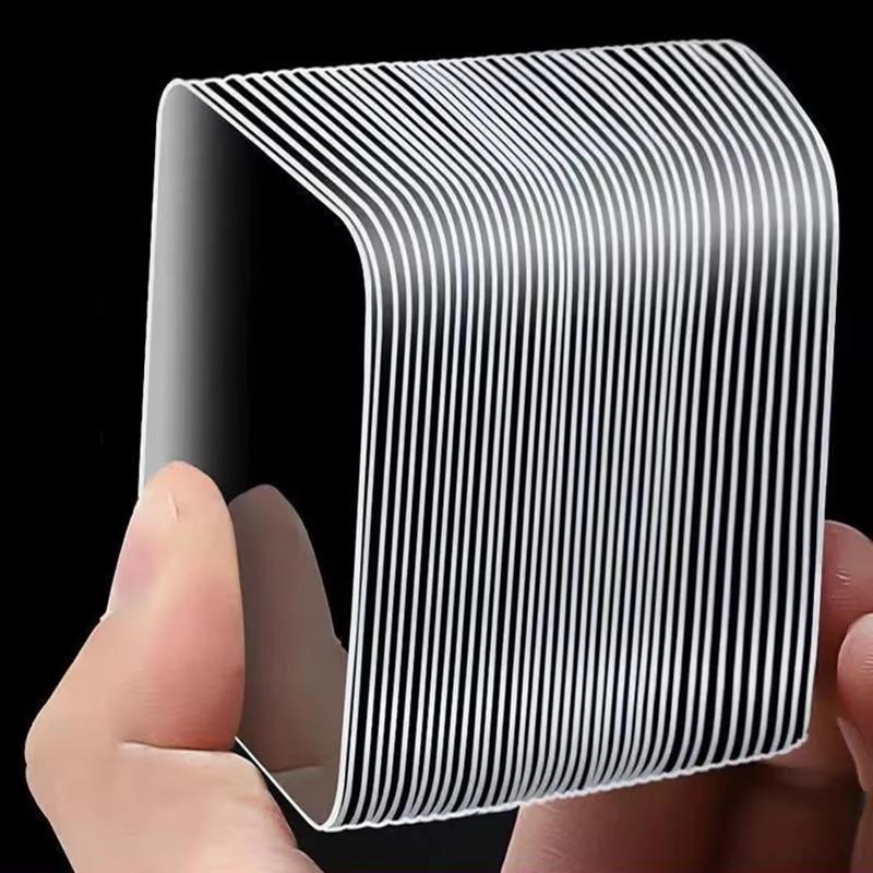 100/10 ks Super silné oboustranné samolepky omyvatelné vodotěsné nezanechávající stopy nano páska průhledné nástěnné samolepky pásky nástroje