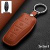 BYD Pro Key Case - Leather Protective Shell for Song Plus, Yuan DMI, Dolphin, Han, Tang, Qin, Han EV Models