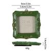 Green Picture Frame Ornaments Resin Photo Display Holders Baroco Style Photo Frame  Living Room