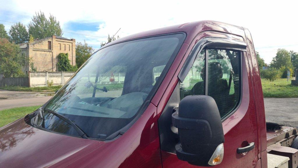 Ветровики (2 шт, Sunplex Sport) для Renault Master 2011-2023 гг