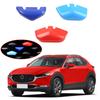 3Pcs Fit For Mazda CX30 CX-30  ABS Car Front Grill Front Face Right Side Decoration Trim Molding Accessories NEW