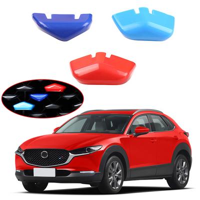 3 Stück passend für Mazda CX30 CX-30 ABS Auto Frontgrill Frontseite Rechte Seite Dekoration Zierleiste Formteile Zubehör NEU
