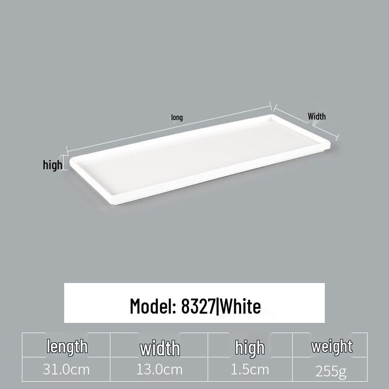 

Rectangular Melamine Serving Platter