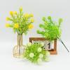 Dandelion Pine Ball Artificial Green Plant Bouquet for Home and Garden Décor