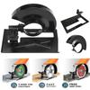 Adjustable Angle Grinder Stand with Thickened Cutting Base and Protective Cover Metal Cutting Machine Stand 100 Angle Grinder