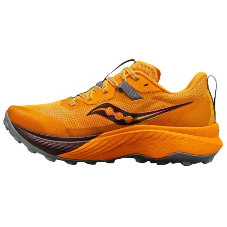 SAUCONY Endorphin Edge Chaussures de Trail Running Basse Confortables Tendance Antidérapantes Durables Femme sneaker Jaune S10773-120
