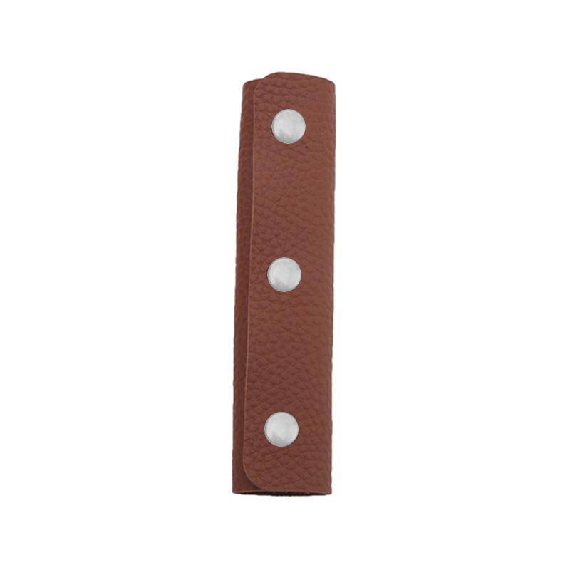 PU Suitcase Grip Solid Color Anti-shock Design Leather Handle Cover Soft Shoulder Strap Pad Grip Cover Bag Accessories