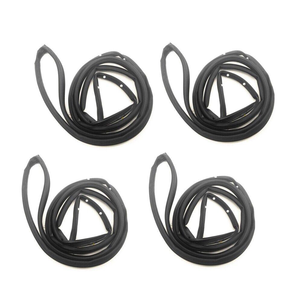 Door Weatherstrip Molding Trims Front Rear Left Right For Honda Accord 2008-2013