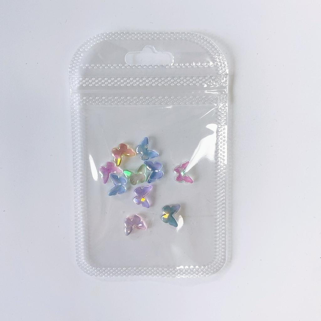 Hot Selling New Aurora Mixed Color Mini Nail Art Decorations for Girls DIY Nail Accessories Materials