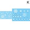 Reindeer Window Cling Stickers Christmas Decoration Santa Claus Snowflake Creative DIY Stickers For… More