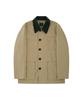 Hongwoosung Bio Washing Leather Collar Workwear Jacket_Ivory