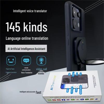 2025 Cross-Border Magnetic Clip-on Translator: Multilingual Voice & Video Simultaneous Interpretation