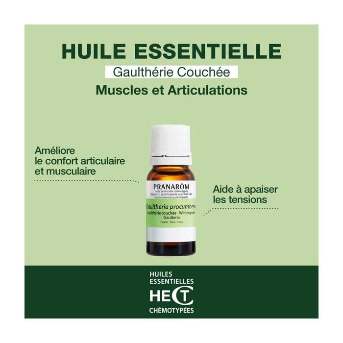 Pranarom Huile Essentielle Gaulthérie Couchée 10ml