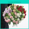 Artificial Rose Bouquet For Home Decor And Photography Prop
