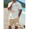 Men's Casual T-shirt and Shorts Set, New Sportswear 2-piece Set