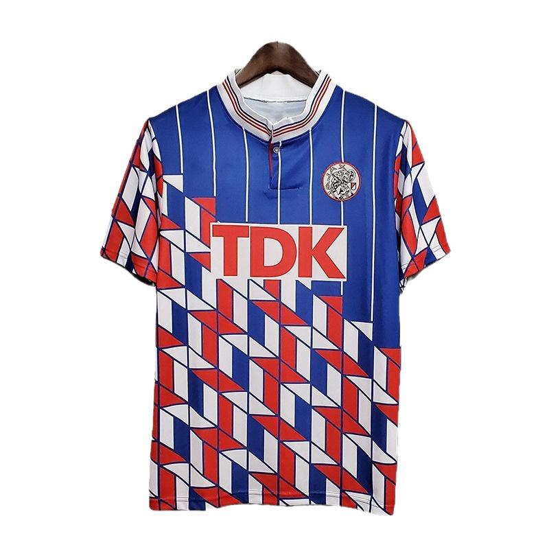 9596 Eredivisie Ajax hazai retro mez Kruy Wiedt de Boer Littman népszerűtlen futballmez