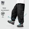Boys' Casual Pleated Pocket Cargo Pants