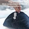 4-Layer Magnetic Windshield Snow Cover for Cars SUVs Trucks Full Coverage Frost Protector with Side Window