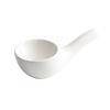 Creative Irregular Shape Ceramic Dinner Plate Pure White Molecular Cuisine Display Plate Thick Soup Plate Specialty Tableware