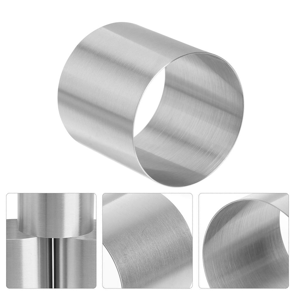 12 Pcs Cake Mold Molds for Mousse Sturdy Rings Stainless Steel Corrosion Resistant Small Creative Baking