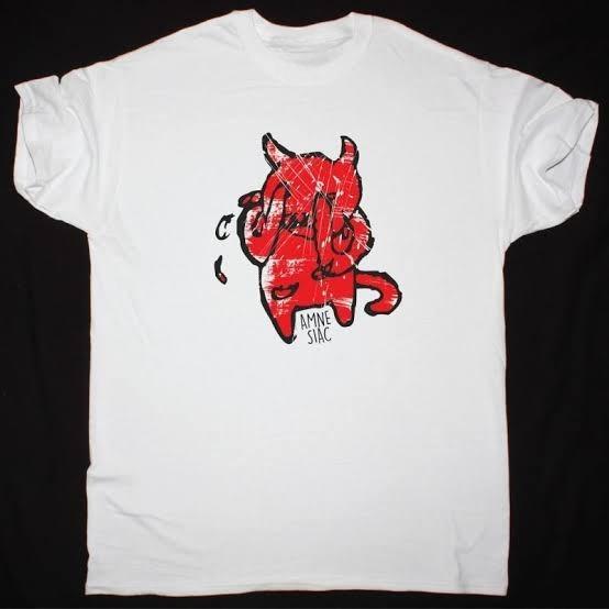Camiseta Oversize Unisex Radiohead Streetwear Algodón Nuevo Retro Manga Corta Estampado Gráfico Camiseta Unisex Unisex Parejas Producto Caliente