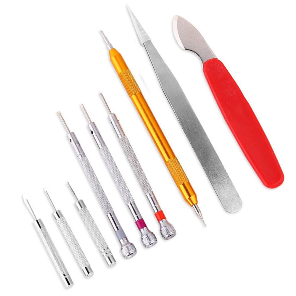 147pcs Watch Repair Tool Set, Watchmaker's Kit, Strap pin, Battery Cover, Strap Removal