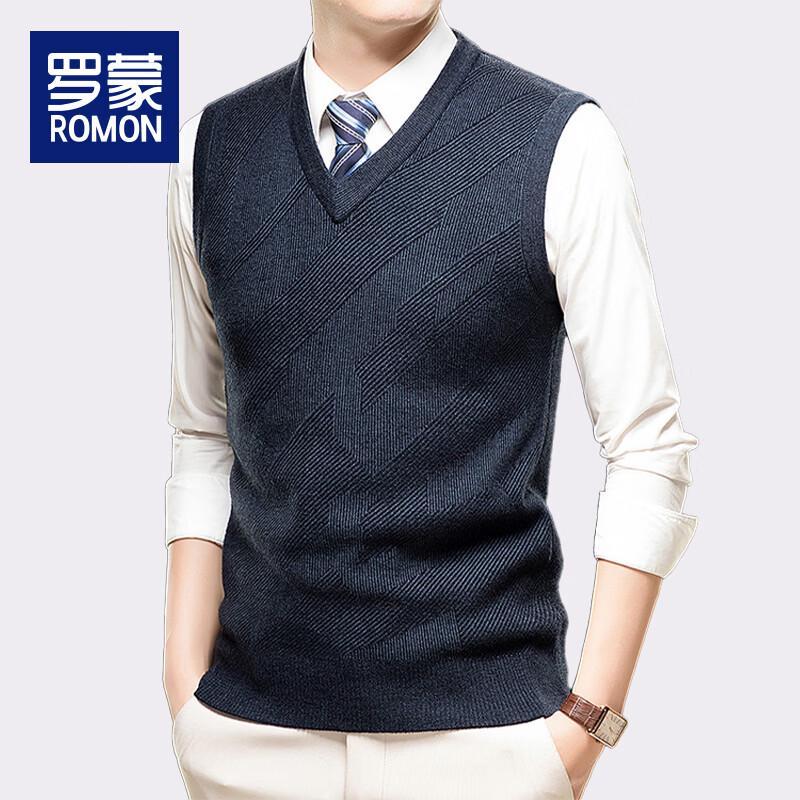 

Romon Men s V-Neck Thick Warm Sleeveless Sweater Vest 2XL (180)