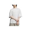 adidas Round Neck Comfortable Breathable Short Sleeve T-Shirt Men Tops White JL9954