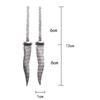 1PCS Halffabrikaten Rozet Damascus Staal Pu 'er Thee Mes Billets DIY Vaste Mes Naalden Benodigdheden Bot Mes
