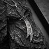 Islamic Imam Ali Zulfiqar Sword Pendant Necklace for Men and Women Quran Necklace Shia Islamic Jewelry