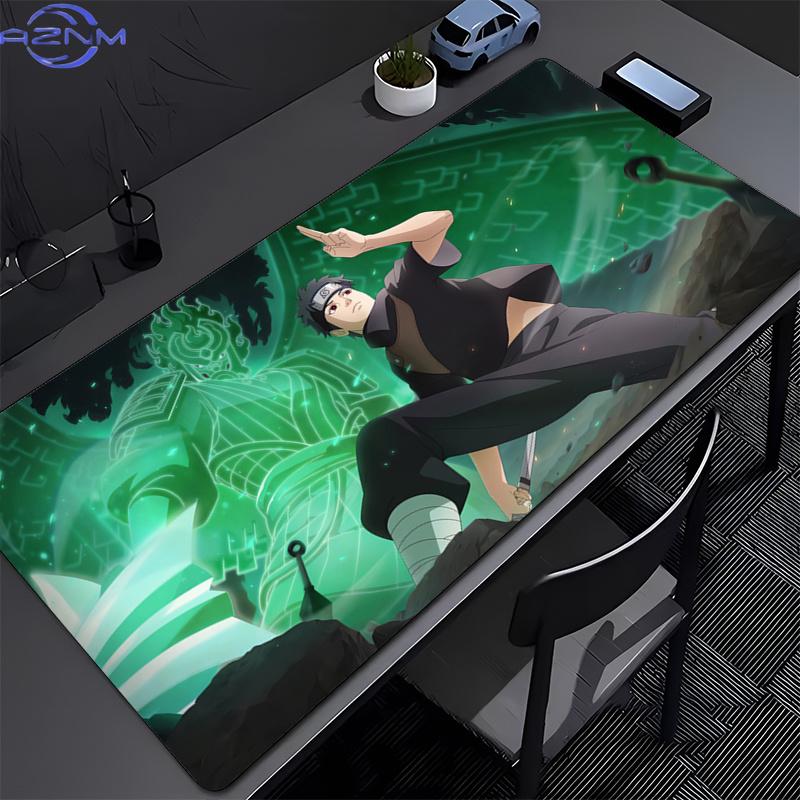 NARUTO Uchiha shisui Gaming Mouse Pad Accessories Office Gamer Keyboard Desk Mat Non-Slip ground mat big PC Anime game Mousepad