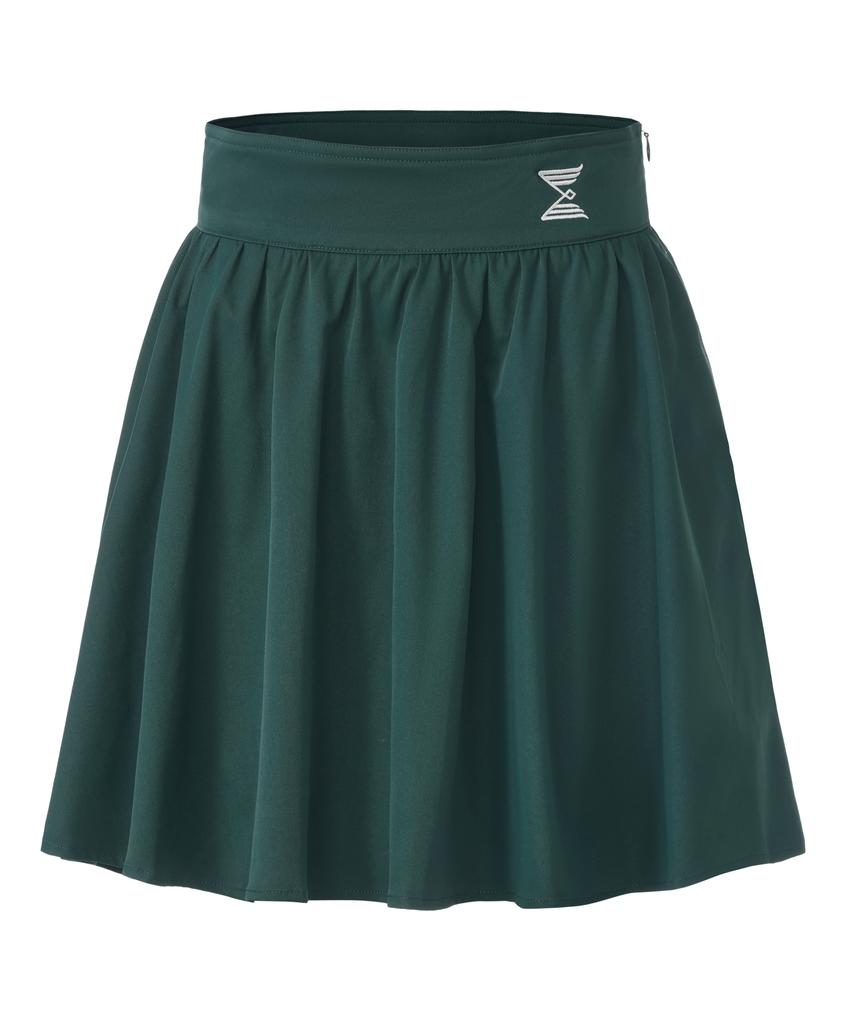 I Parka Pine Tree High-Waisted Flare Skirt