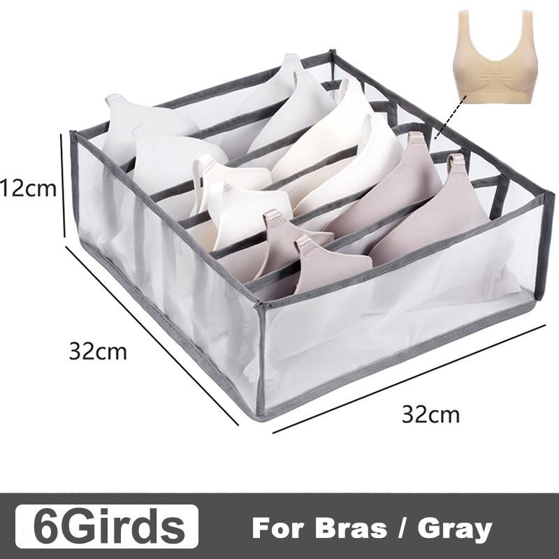 Clothes Storage Organizer Box Pants Jeans T-Shirt Storage Boxes Wardrobe Underwear Socks Organizer Drawers Separator Box
