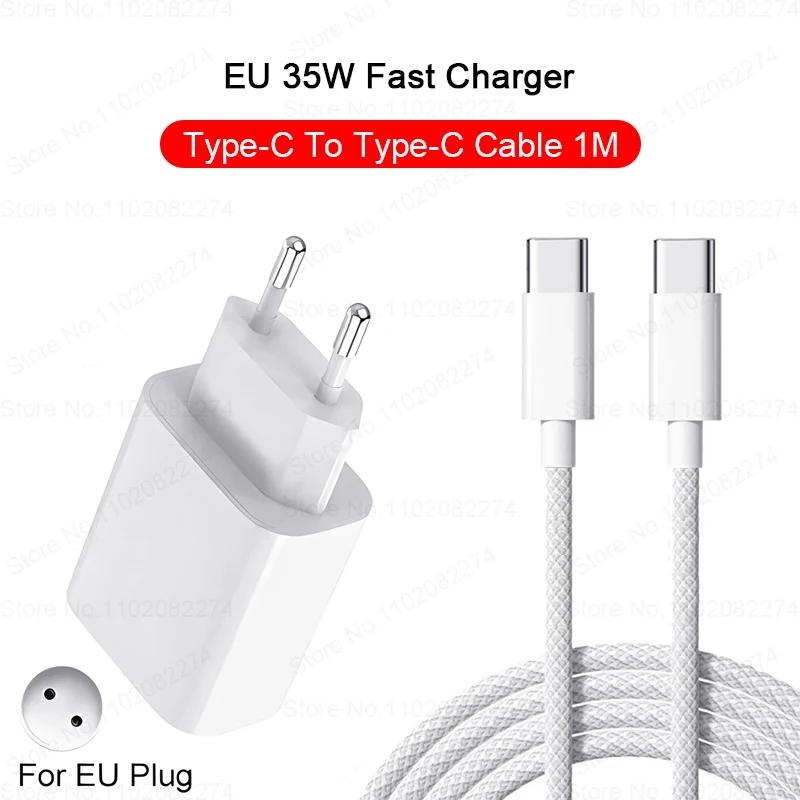 Încărcător PD 35W USB C Pentru Apple iPhone 15 14 13 12 11 Pro Max Încărcare Rapidă Cablu Type C Pentru iPhone 15 Plus Cablu de Date Accesorii