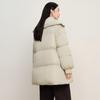 Elva' Island Women's Big Lapel New Chinese Style Short Down Jacket
