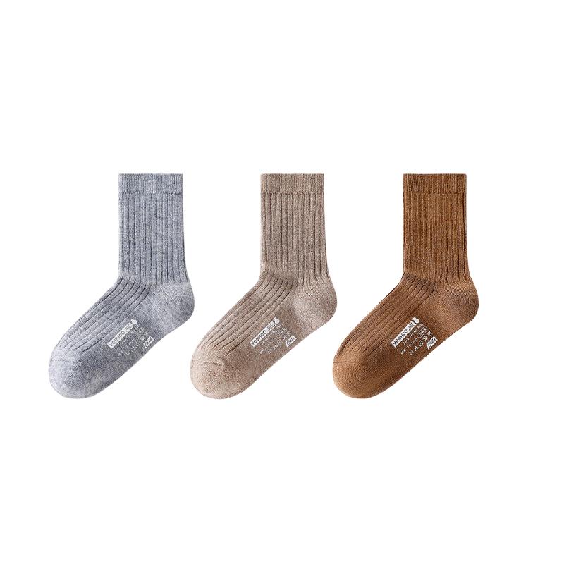 YEEHOO Kids Wool-Blend High-Tube Thermal Socks M