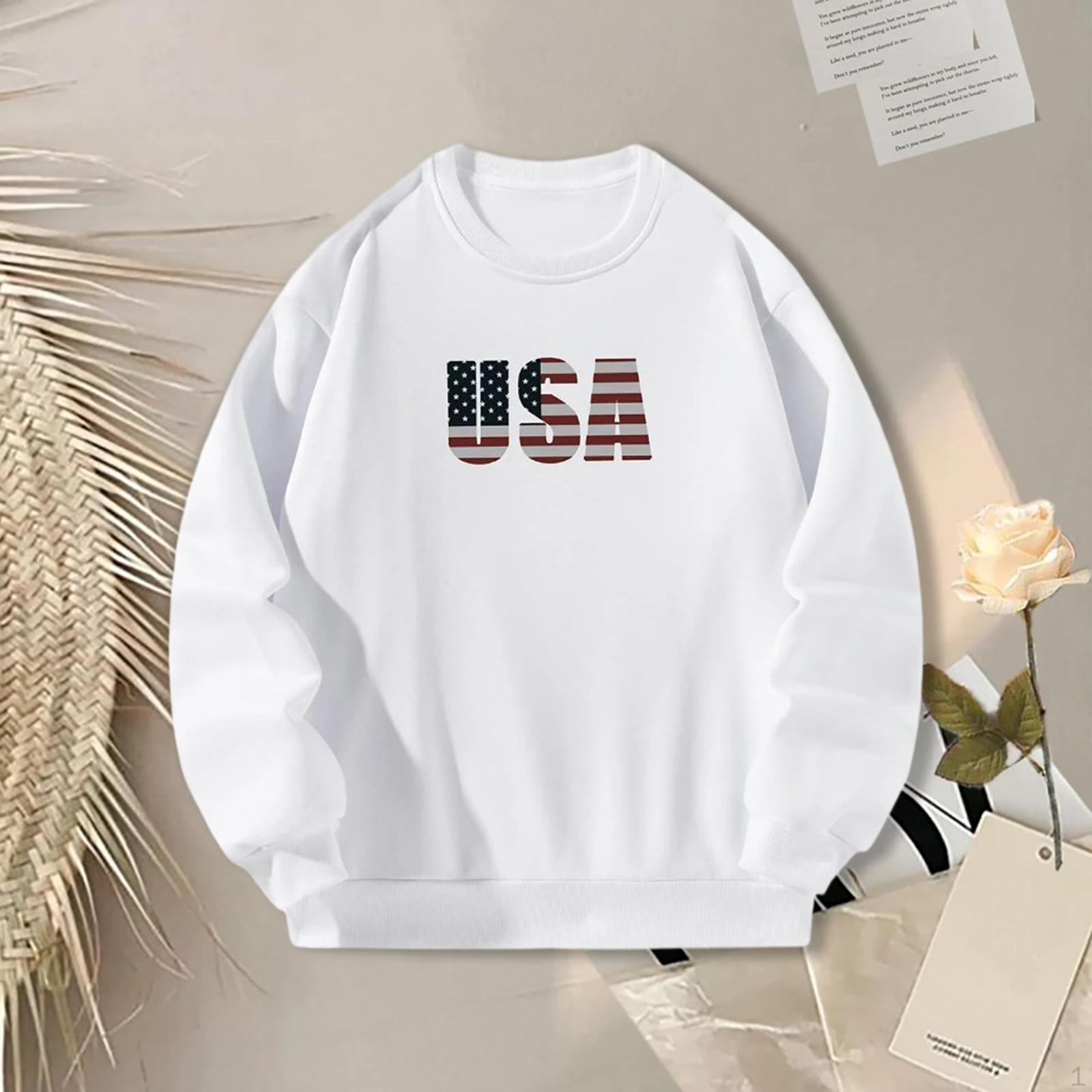 

Толстовка для женщин с круглым вырезом, стильная белая одежда, пуловеры, топы, уличный спорт