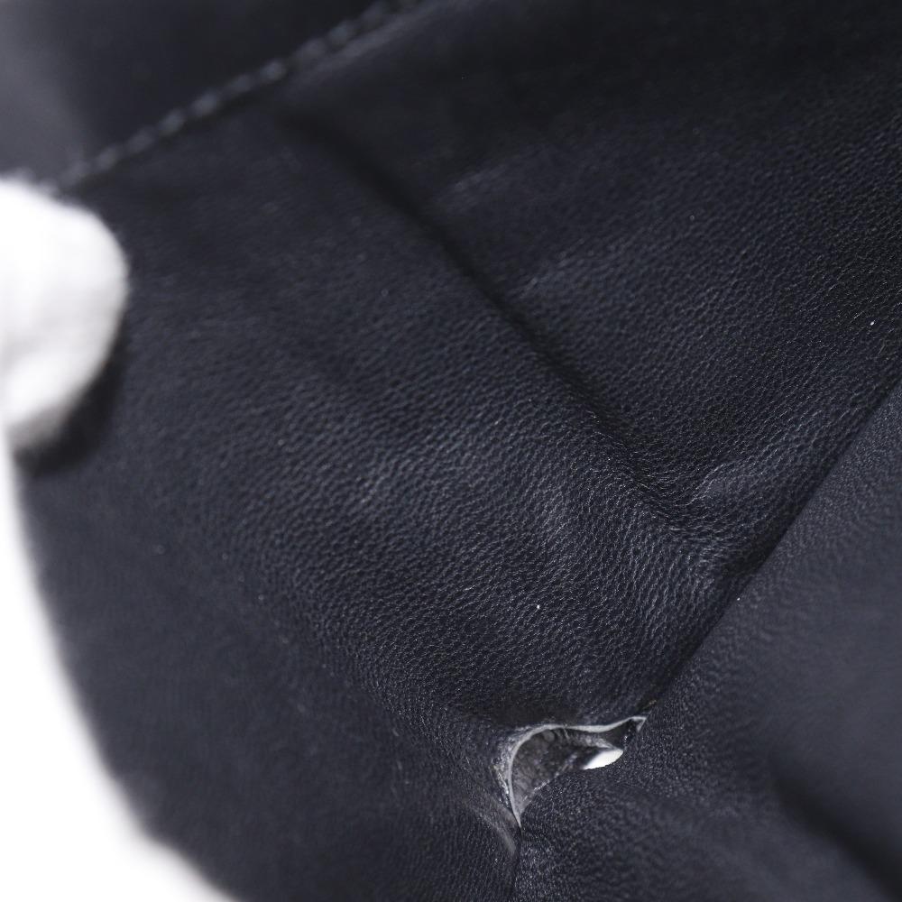 Gucci GG Bi-Fold Wallet 112664 Black Sima Leather Women Used