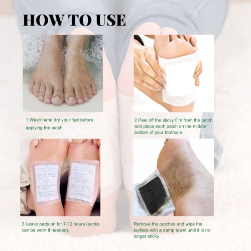 JITU Natural Foot Care Patches (10PCS)