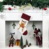 Christmas Socks Gift Bag Christmas Tree Ornaments Snowman Christmas Tree Pendant